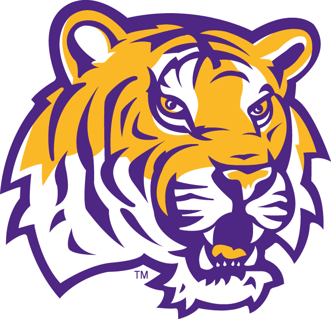 LSU Tigers 2002-Pres Alternate Logo diy DTF decal sticker